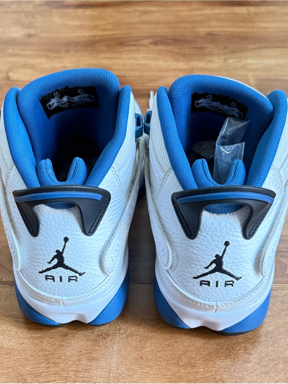 Air Jordan 6 Rings Sport Blue White Men’s Size 13 Sneakers 322992-114 - Picture 2 of 6